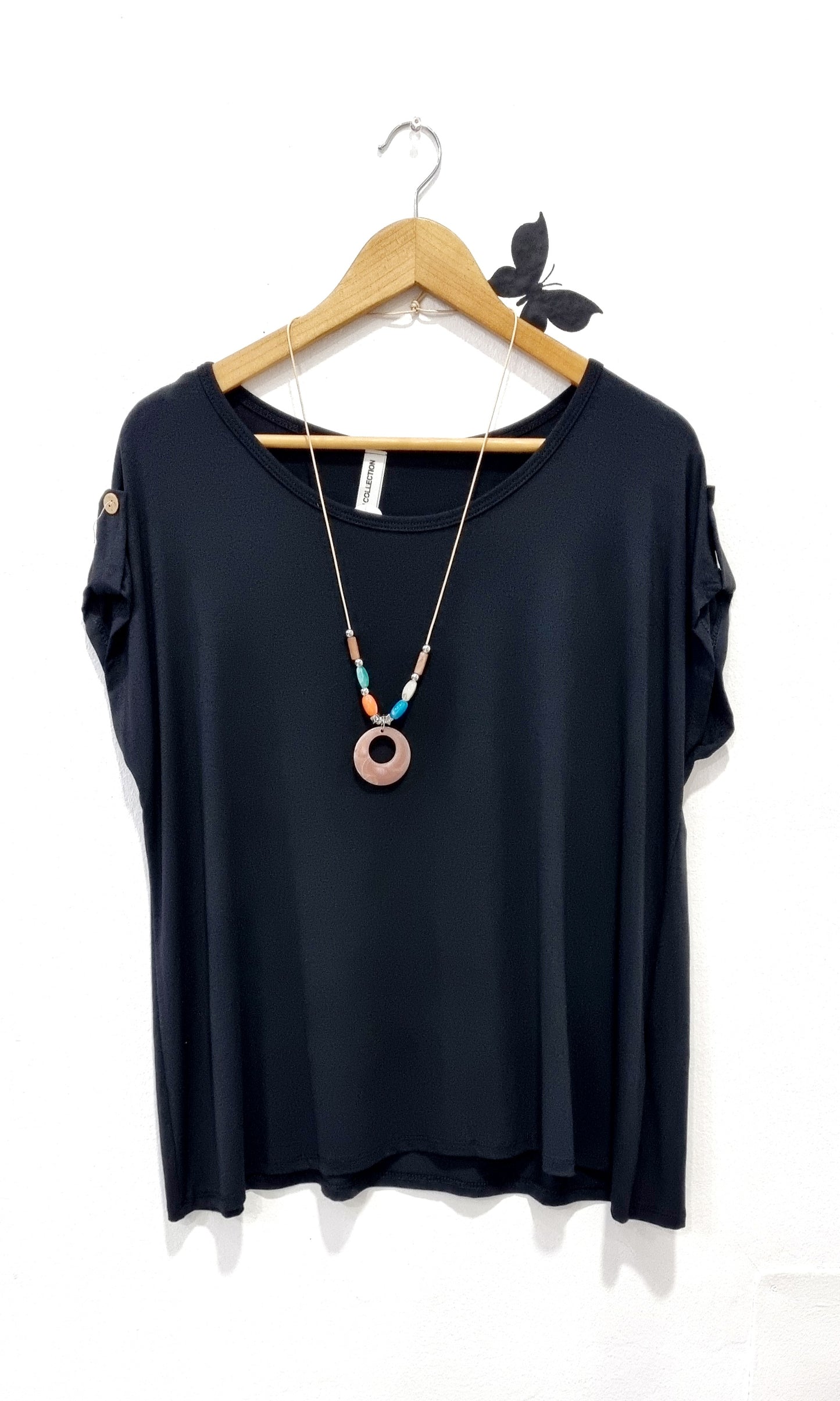 Camiseta básica talla grande  1587