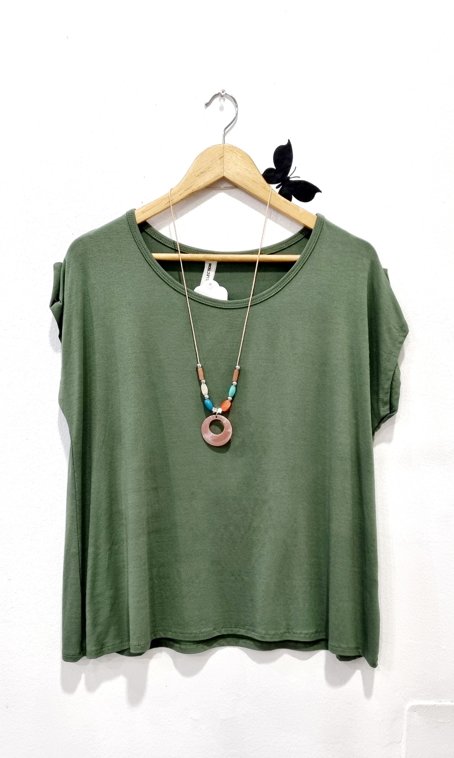 Camiseta básica talla grande 1587