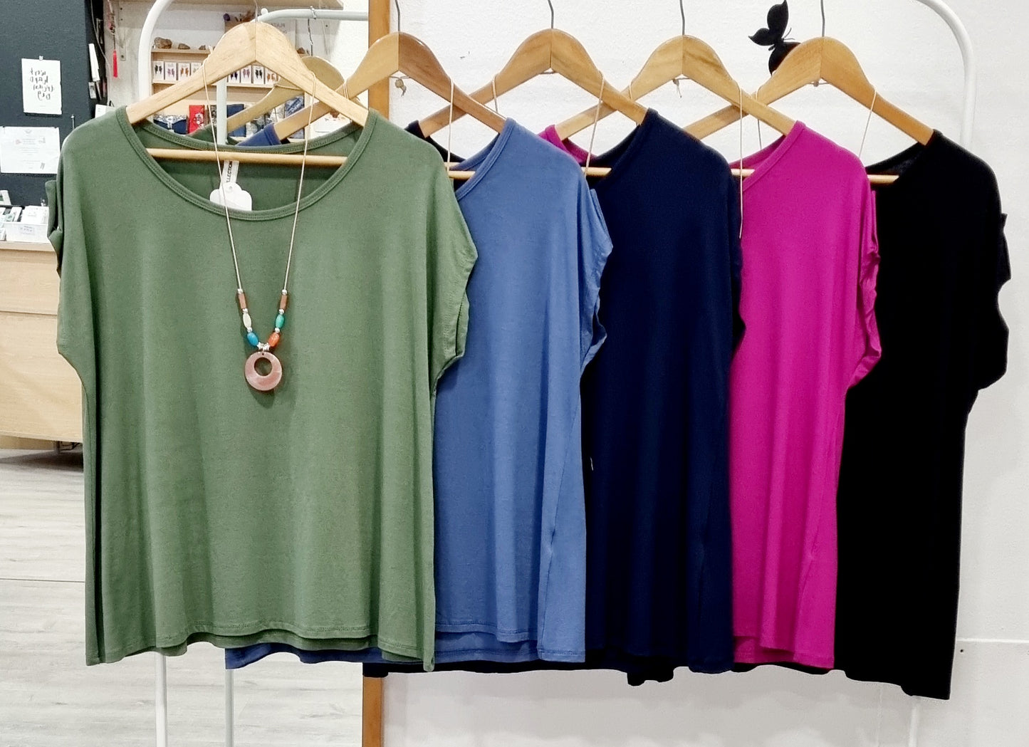 Camiseta básica talla grande 1587