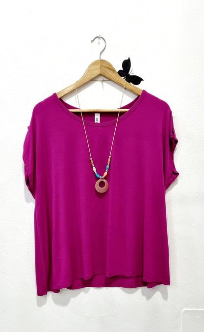 Camiseta básica talla grande  1587